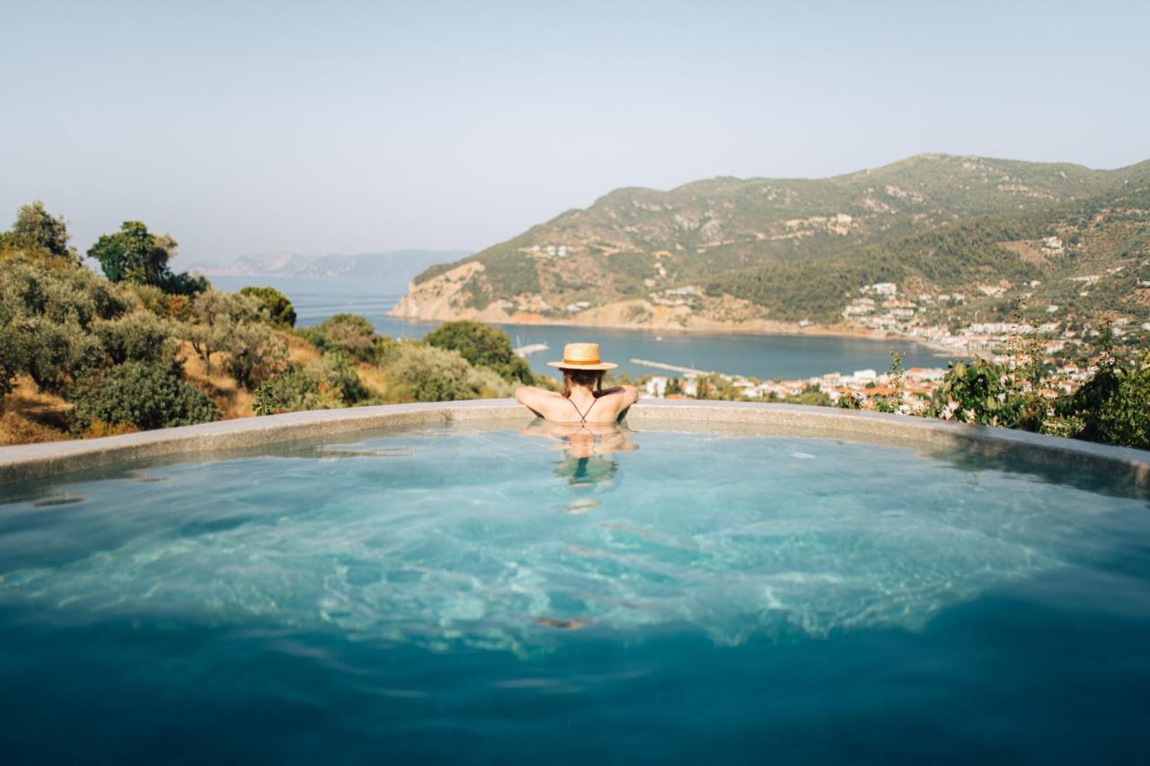 Christine'S House Villa Skopelos stad Exteriör bild