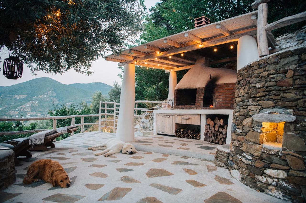 Christine'S House Villa Skopelos stad Exteriör bild