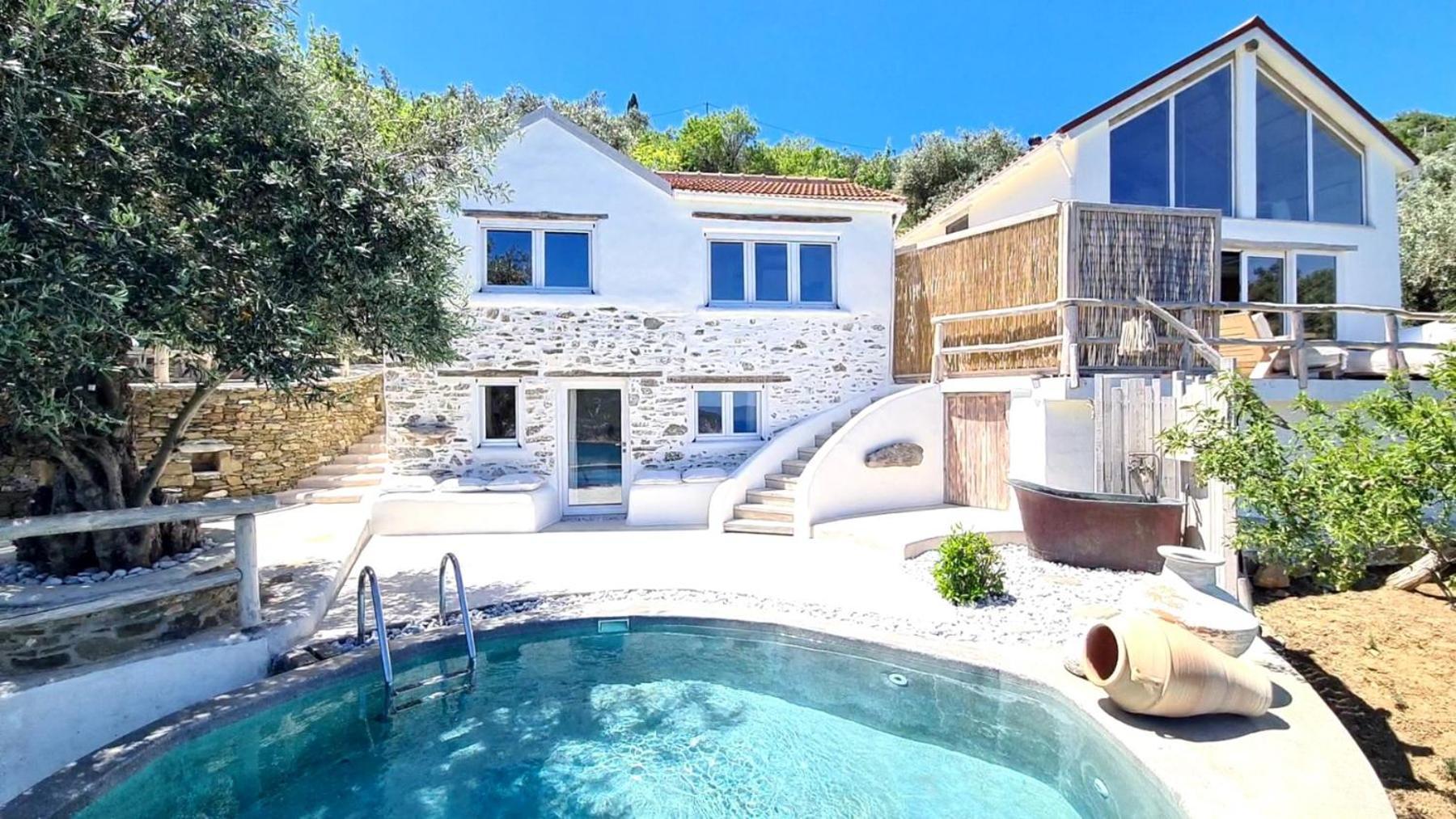 Christine'S House Villa Skopelos stad Exteriör bild